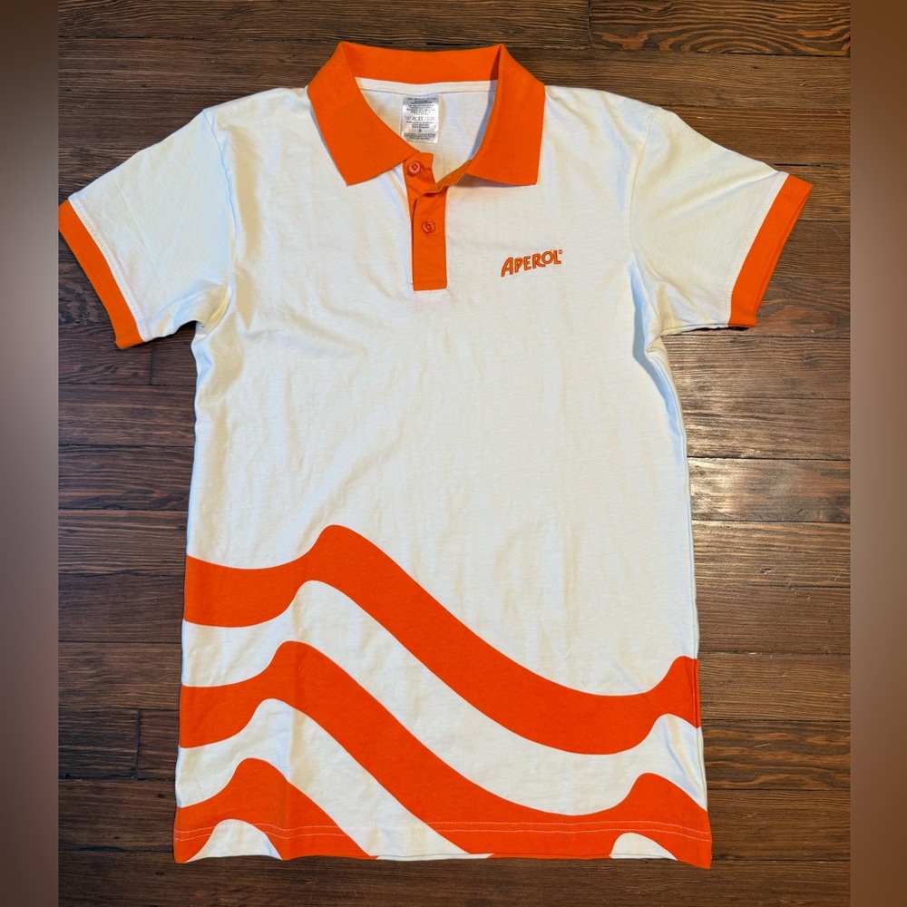 100% Cotton Aperol Polo Shirt